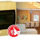 Лучшее решение для дачи — корпуса КМПн и ЩРН-П IP41 IEK® в теплом цвете дерева