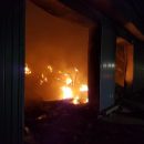В Мукачево сгорел склад "Новой почты", а в Хмельницком горели киоски на рынке